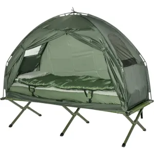 Portable Camping Cot with Sleeping Bag