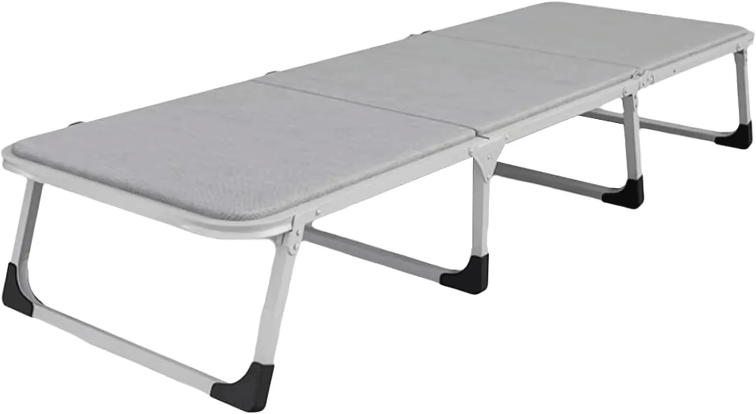 Portable Steel Pipe Foldable Camping Bed with Pulley Single Portable Folding Camping Cot Breathable Folding Guest Bed for Adults Comfortable
