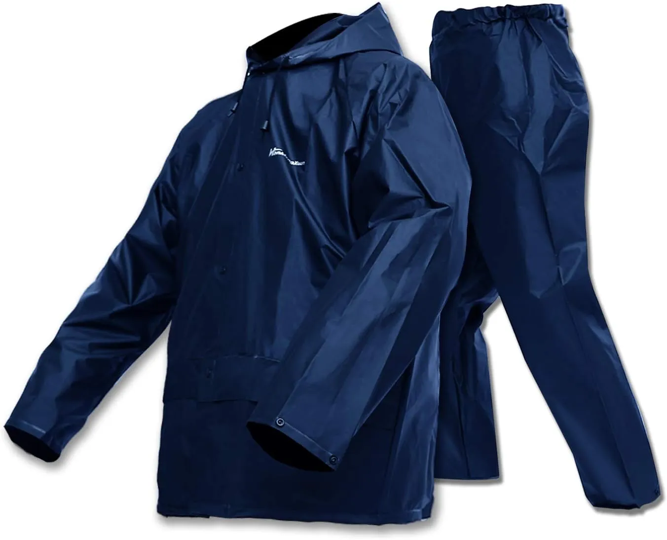 Rain Suit for Men Women EVA Ultra-Lite Waterproof Protective Rain Coat Jacket with Pants Rain Gear Workwear