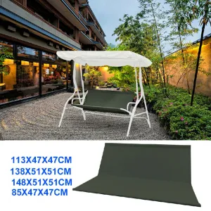 Replacement Swing Seat Cover for Garden Swinging Bench/Hammock Army Green - 85*47*47cm