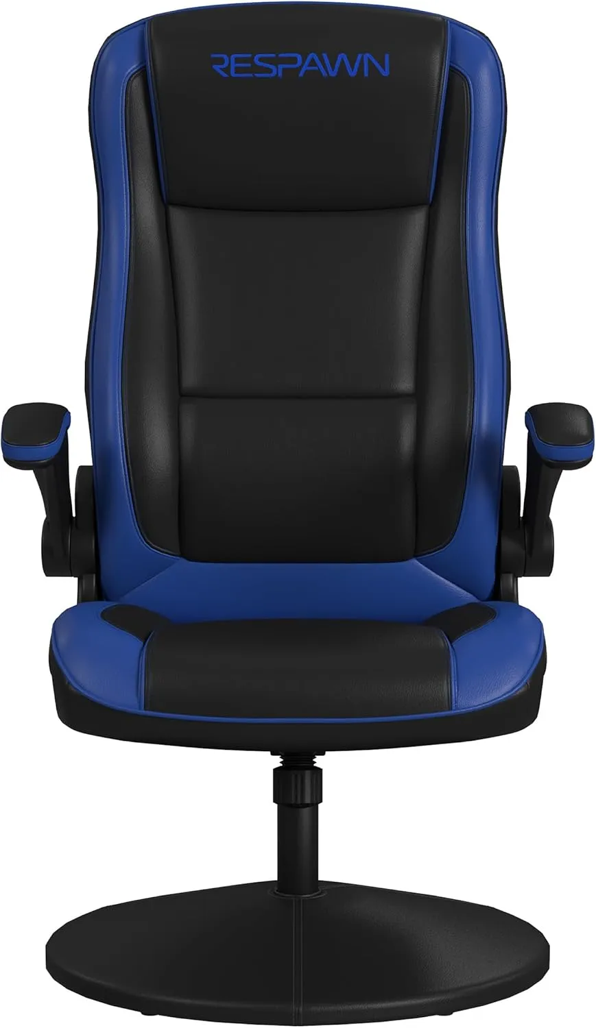 RESPAWN 800 Gaming Chair Floor, Swivel Rocker Gaming Chair, High Back Ergonomic ᖴloor Gaming 𝖢hair for Kids and Adults, Gaming Recliner, Floor Rocker Ⲥhair with Armrests - Blue