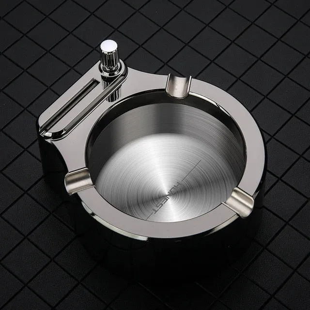 Retro Metal Ashtray