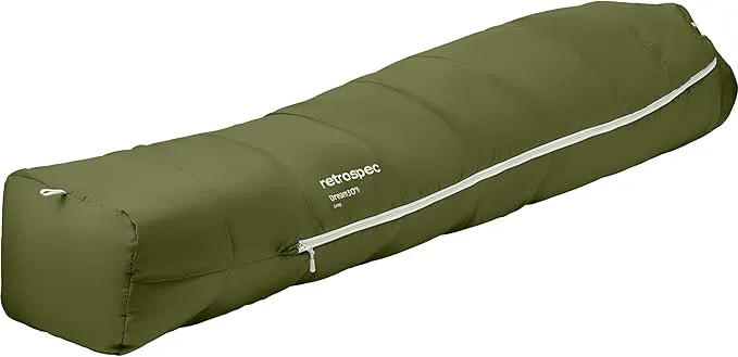 Retrospec Dream 5°, 15° 30° Sleeping Bag - Mummy Sleeping Bag for Camping, Insulated Cold Weather Sleeping Bag Lightweight Stuff Sack, Water-Resistant and Adjustable Draw Cords Adult Sleeping Bag