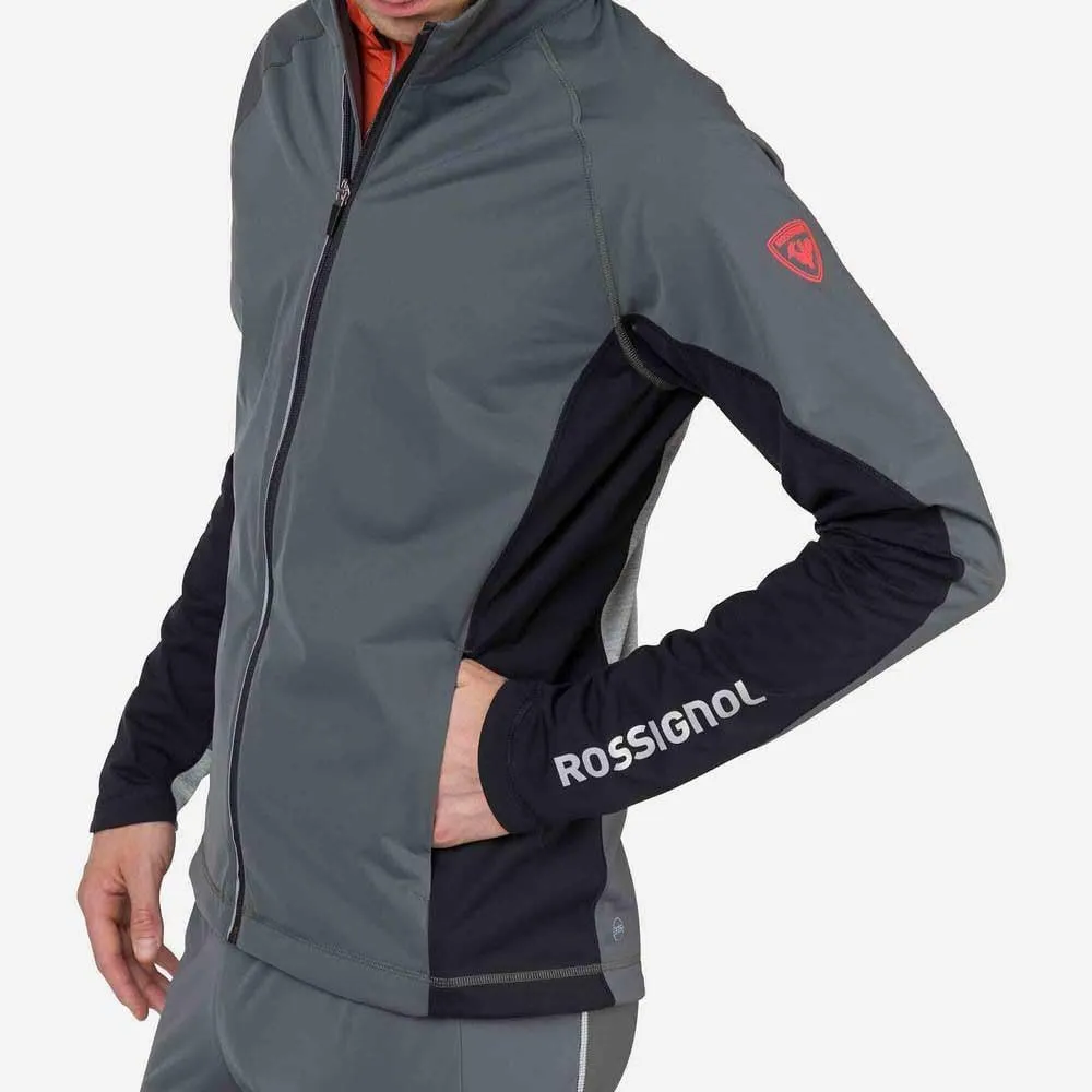 Rossignol Men's Poursuite Waterproof Windproof Moisture-Wicking Classic Fit Zip Up Lightweight Jacket