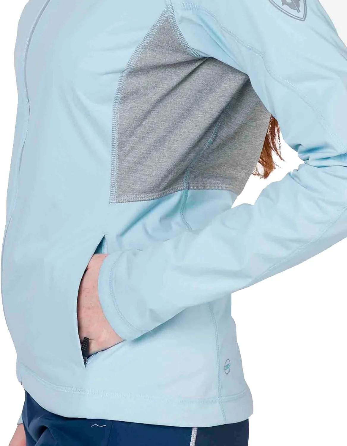 Rossignol Women's Poursuite Waterproof Windproof Moisture-Wicking Classic Fit Zip Up Lightweight Jacket