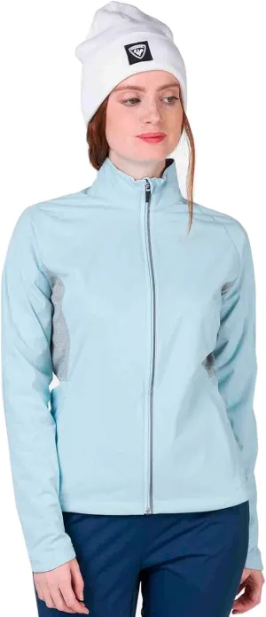 Rossignol Women's Poursuite Waterproof Windproof Moisture-Wicking Classic Fit Zip Up Lightweight Jacket