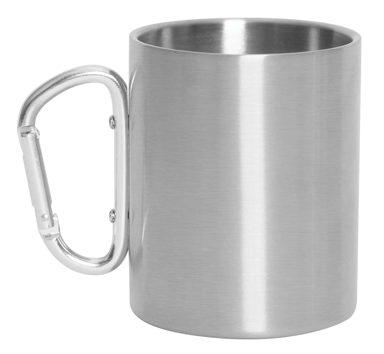 Rothco Insulated Stainless Steel Portable Camping Mug With Carabiner Handle – 15 oz