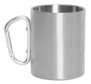 Rothco Insulated Stainless Steel Portable Camping Mug With Carabiner Handle – 15 oz