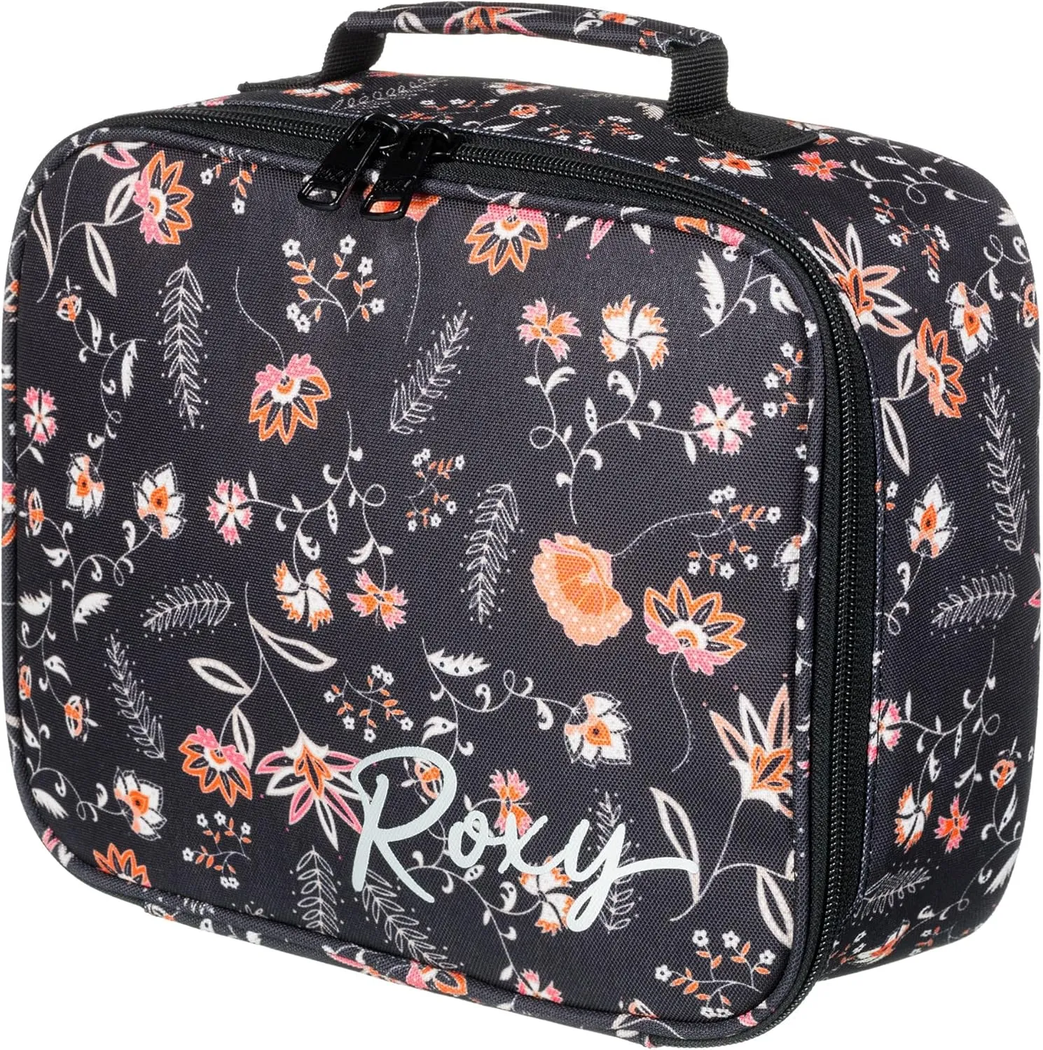 Roxy Groove In Life Lunch Bag | Insulated | Cooler Bag | Beach | Outdoor | Festivals - Anthracite Kerala Border