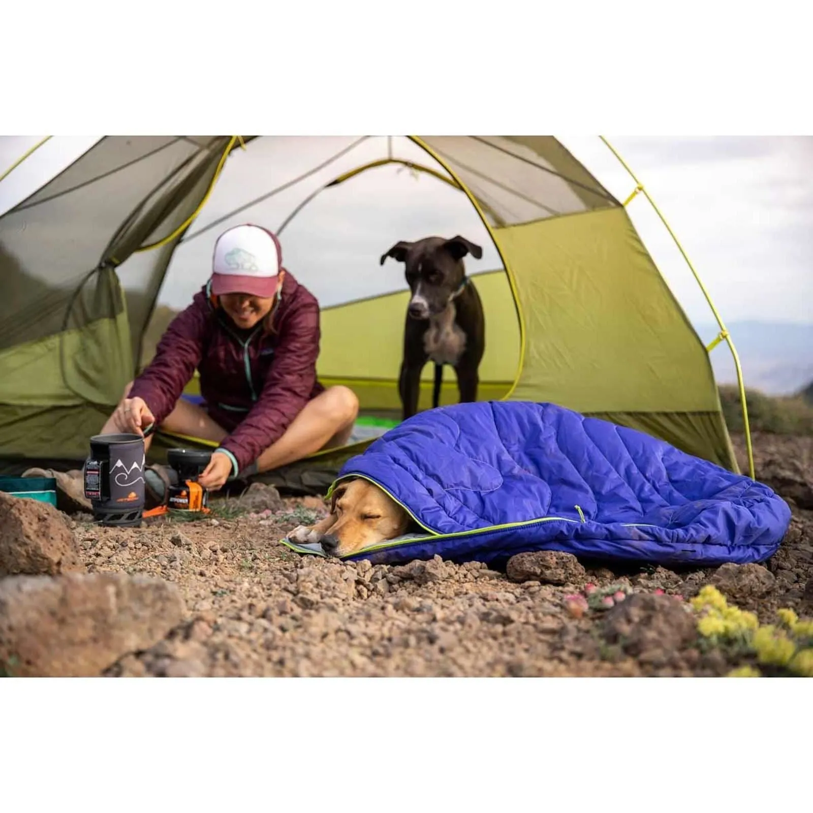 Ruffwear Highlands Sleeping Bag Huckleberry Blue (Large)
