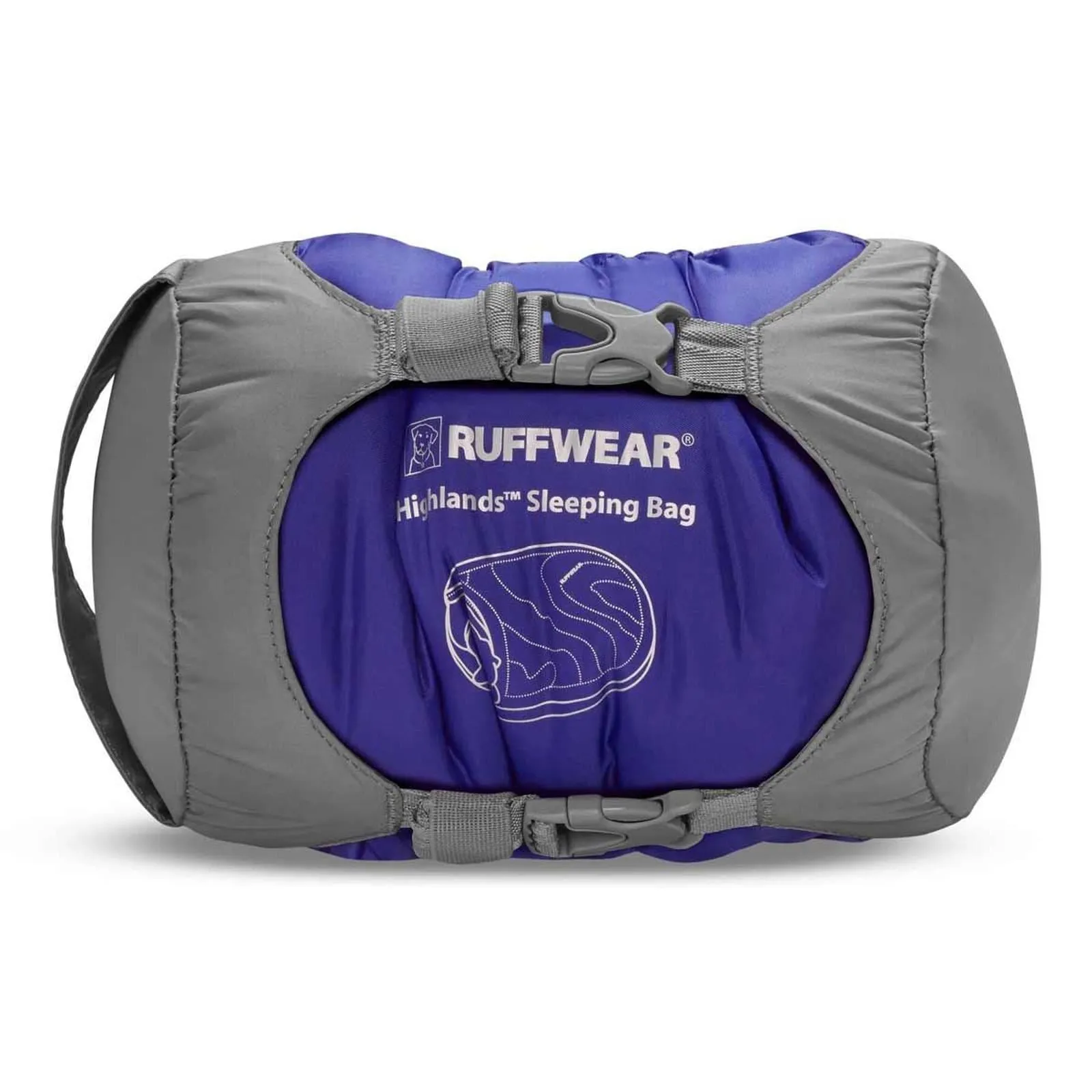 Ruffwear Highlands Sleeping Bag Huckleberry Blue (Large)