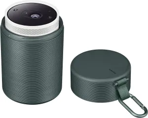 SAMSUNG The Freestyle Carrying Case for Smart Portable Projector, IP55 Weather Resistant, Scratch Resistant, Compact, Sleek, Tube Shaped Design with Clip, VG-SCLA00NG