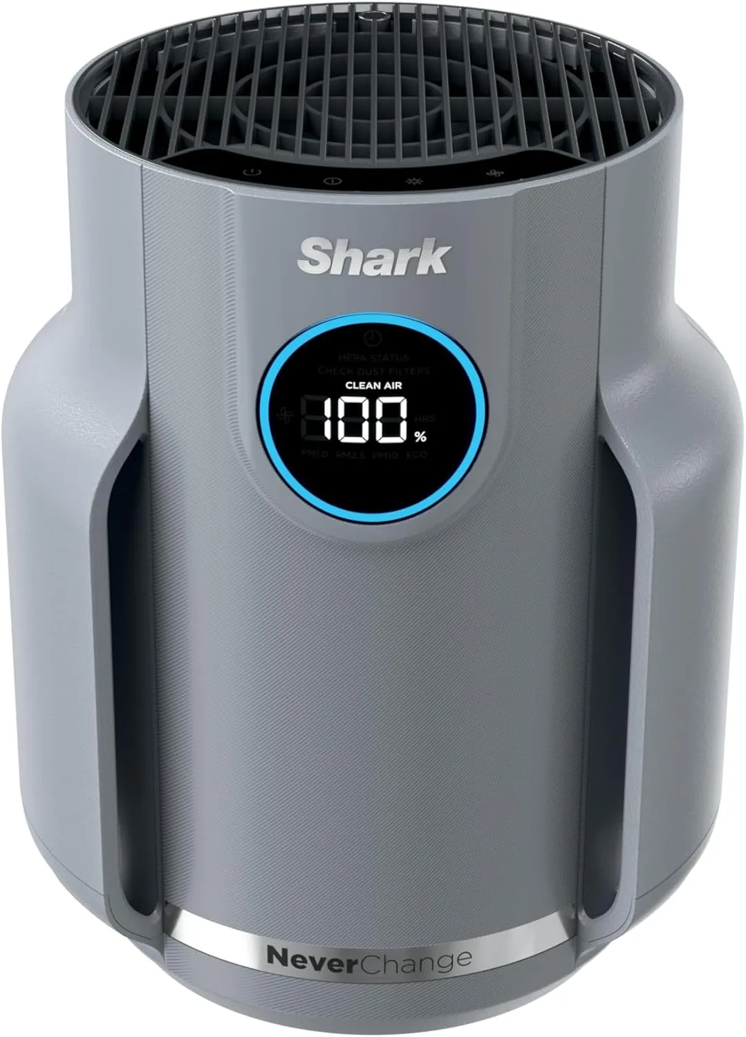 Shark NeverChange Air Purifier Compact Pro with Long-lasting HEPA Exceeding Filtration, For Pet Dander, Dust, Smoke, Allergens, Up to 250 sq. ft. for Bedroom, Home Office, Dorm, HP071BRN (2025)