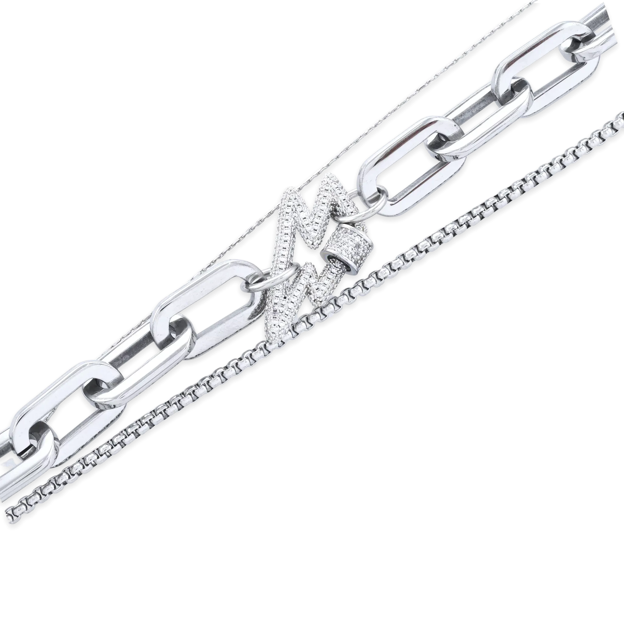 SHINE PUERTO LAYERED NECKLACE SET