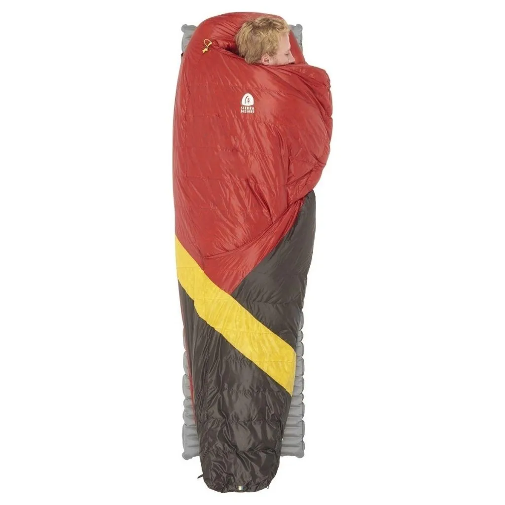 Sierra Designs Cloud 800F 20° Degree Down Sleeping Bag - Red