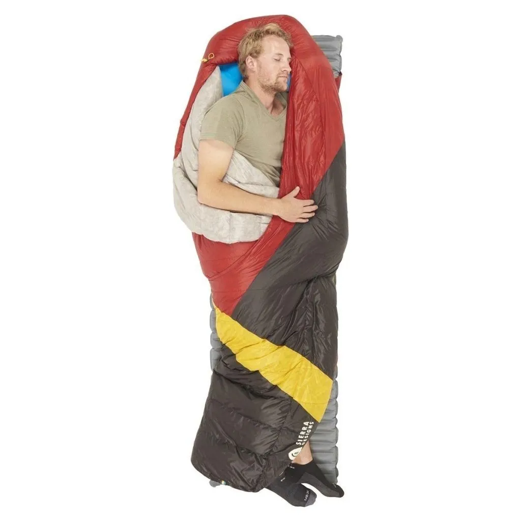 Sierra Designs Cloud 800F 20° Degree Down Sleeping Bag - Red