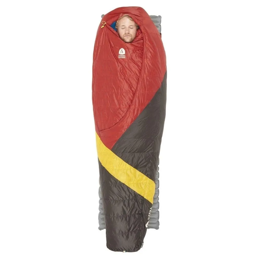 Sierra Designs Cloud 800F 20° Degree Down Sleeping Bag - Red
