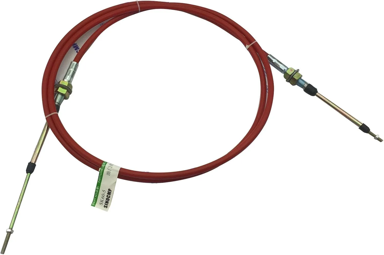 SINOCMP Throttle Motor Cable for Kobelco SK60-5 Excavator Parts