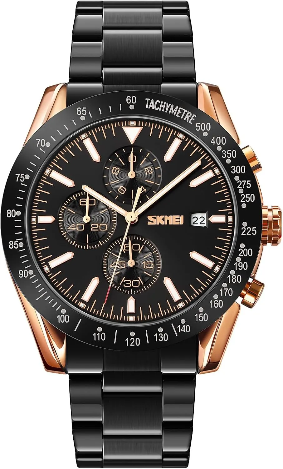SKMEI Men's Automatic Waterproof Analog Watches Women's Luxury Business Quartz Wristwatch