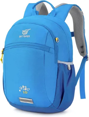 SKYSPER Preschool Kids Backpack 10L Toddler Travel Backpack for Kids Boys Girls(Sky Blue)