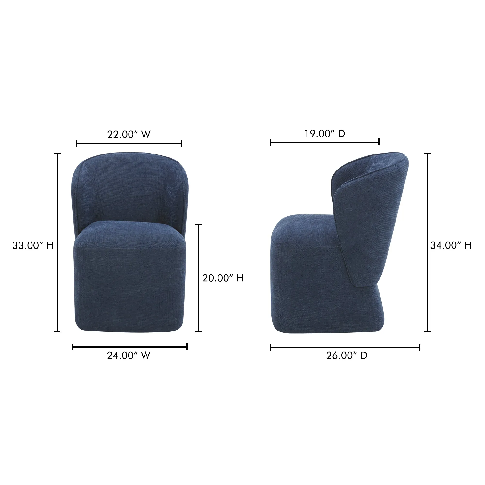 Sleek Swivel Dining Chair with Stain-Resistant Upholstery