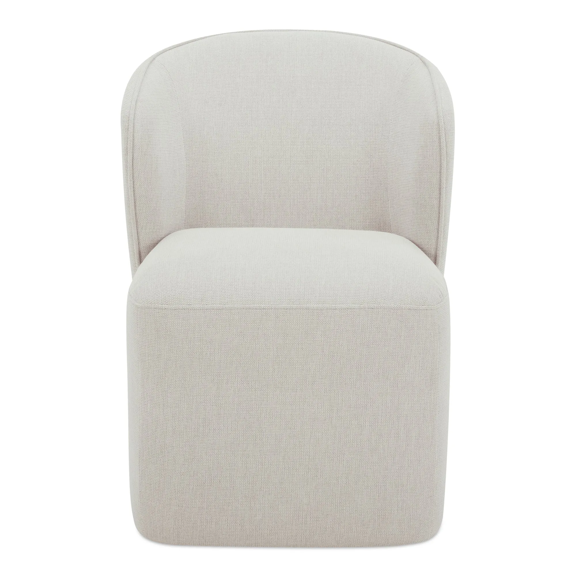 Sleek Swivel Dining Chair with Stain-Resistant Upholstery