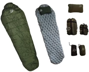 Sleeping Bag Sleeping Pad Pillow Combo Set