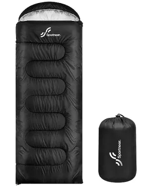 Sleeping Bag,3-4 Seasons Warm Cold Weather Sleeping Bags for Adults