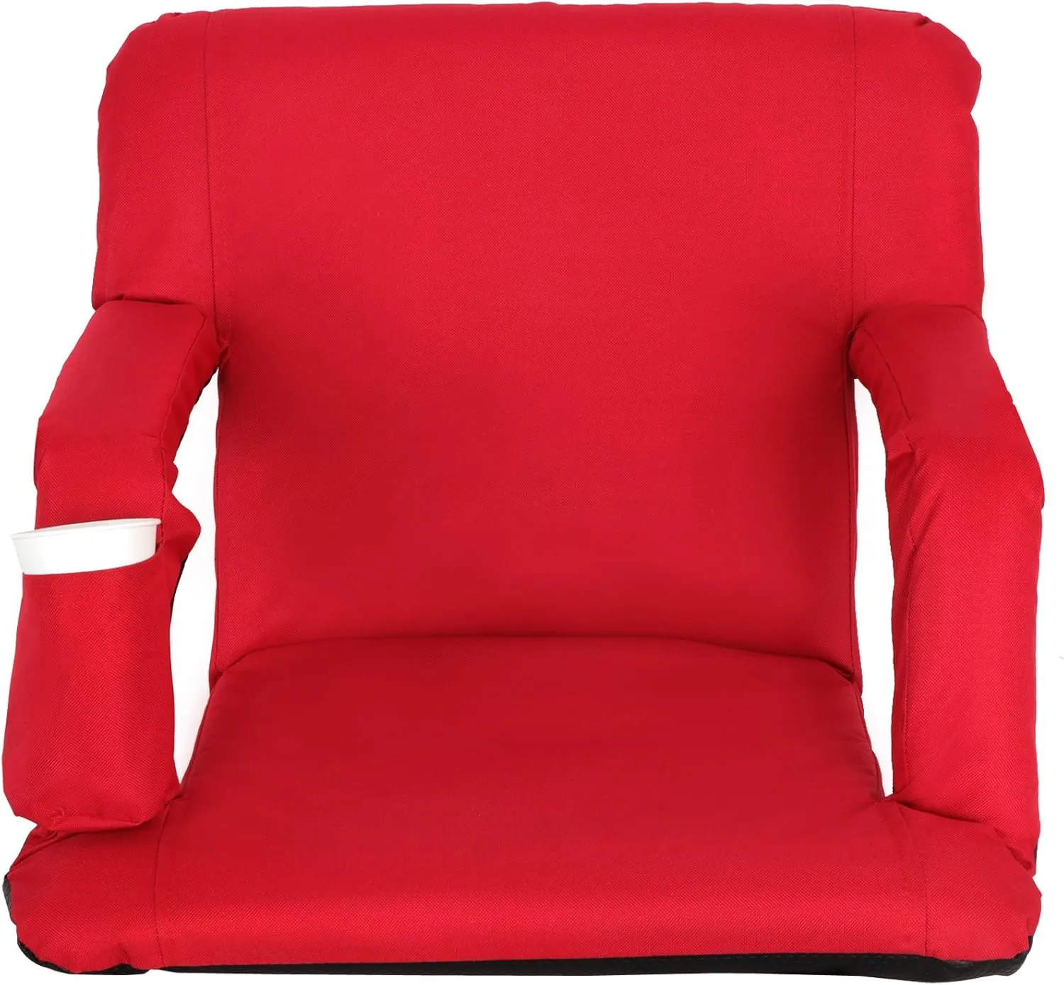 Smartxchoices 20.5"/24.5" Wide Stadium Seat Chair Bleacher Seats Padded with Back Support, Cushion, Arms, Pockets, Anchor Straps, Portable Folding Seat with Shoulder Straps