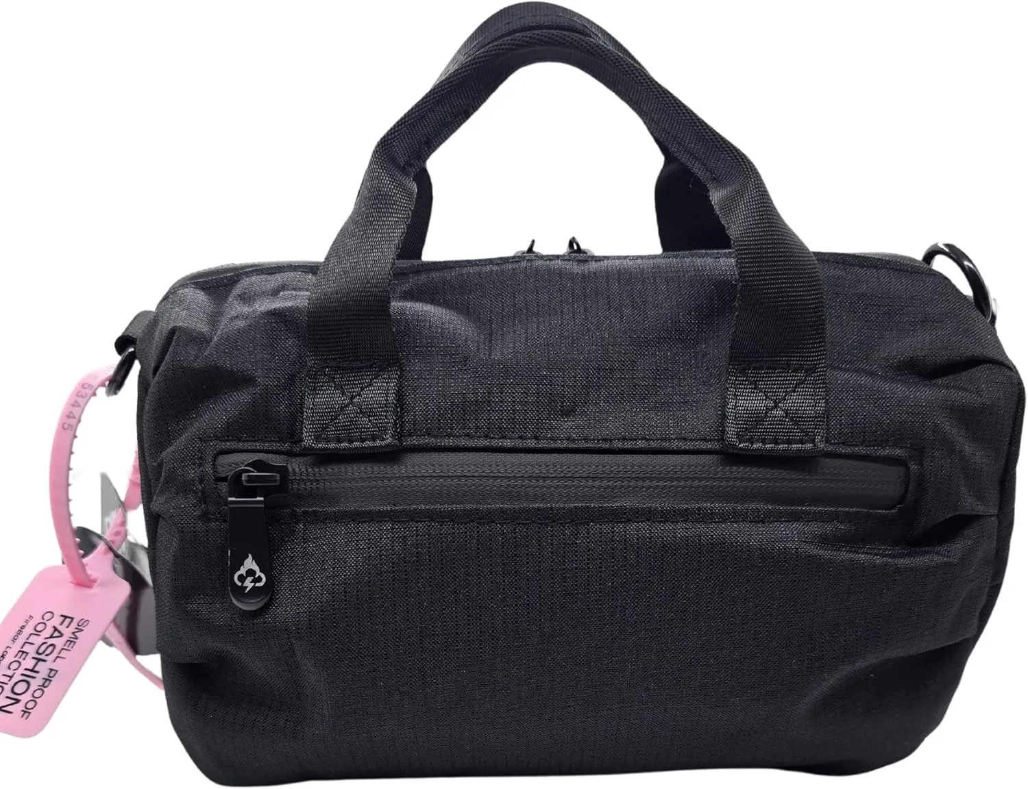 Smell-Proof Mini Duffle Bag, Lockable, FireBar Labs Smell-Proof Fashion Travel Duffel, Removable Strap, Premium Hardware and Elite Odor Control (9"" x 5"" x 4"") (Teal Camouflage), FBS-MDB-008