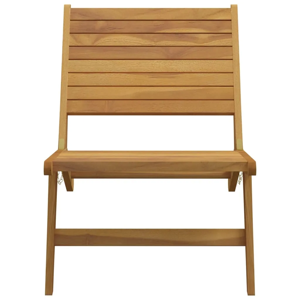 Solid Teak Wood Patio Chair