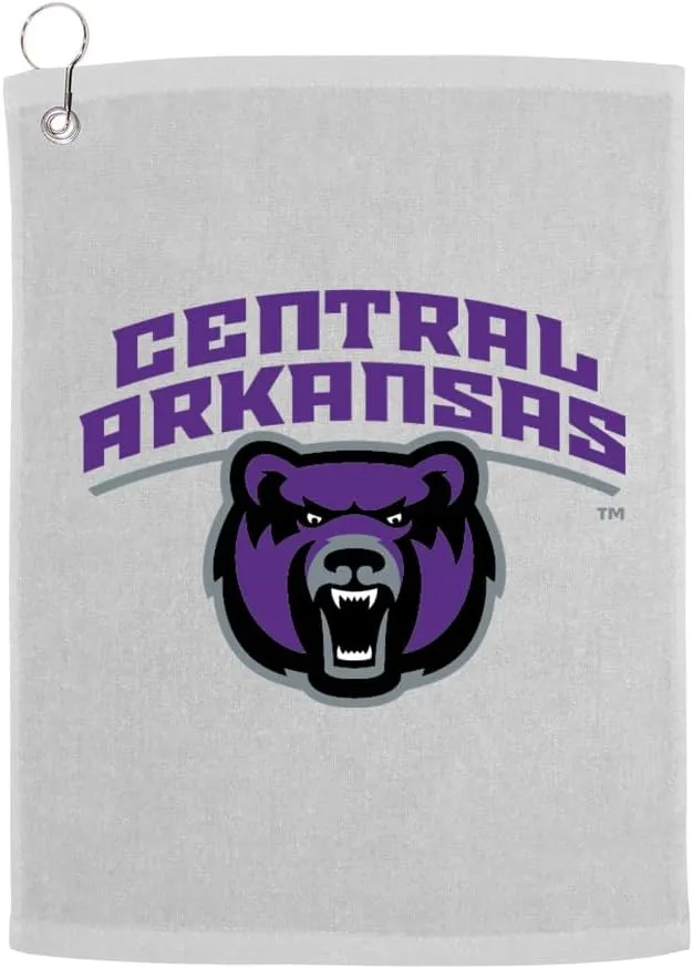 Sport Your Gear Central Arkansas UCA Bears Prime Golf Bag Towel with Grommet