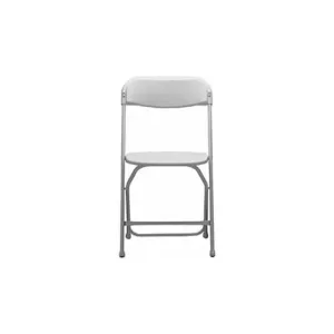 Steel/Poly Folding Chair - Bright White