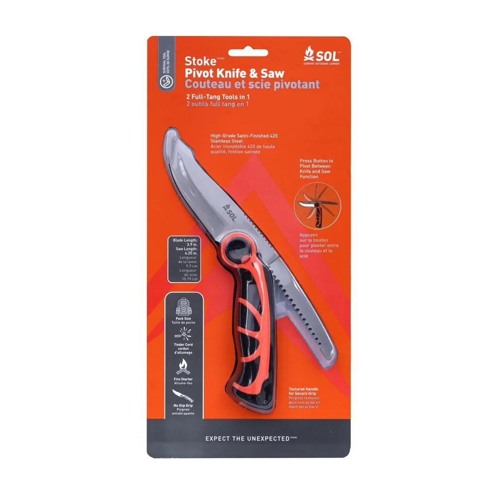 Stoke Pivot Knife & Saw