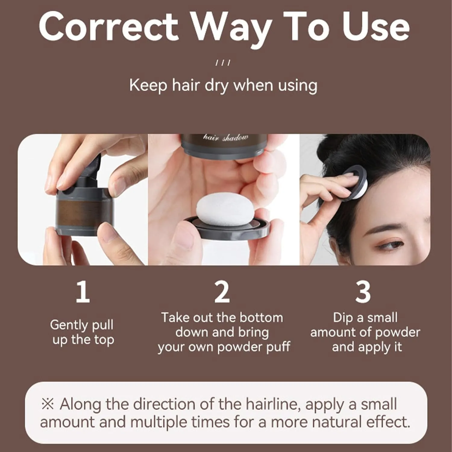 Substantion Hair Color, Transparent Root Cover Up, Substantion Root Cover Up, Substantian Root Cover Up, Maychair Magic Root Cover Up, Macheer Root Cover Up, Maycher -#01 Ash Brown