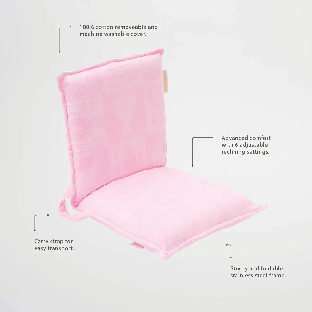 SUNNYLiFE Terry Lounger | Salmon