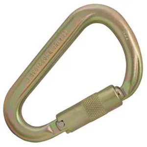 Super Safe Triple Action Steel HMS Carabiner