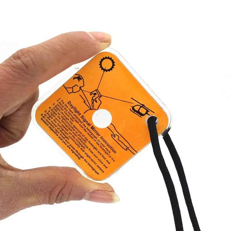 Survival Reflective Signal Mirror