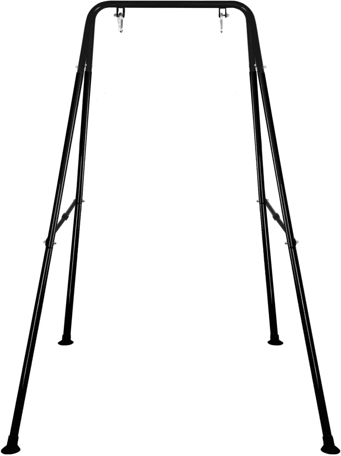 Swing Stand for Kids, Foldable Heavy Duty Metal Stand, Indoor & Outdoor A-Frame Swing Frame for Most Baby Jumper/Toddler Swings/Hammock Chair, Easy to Assemble, Seat not included
