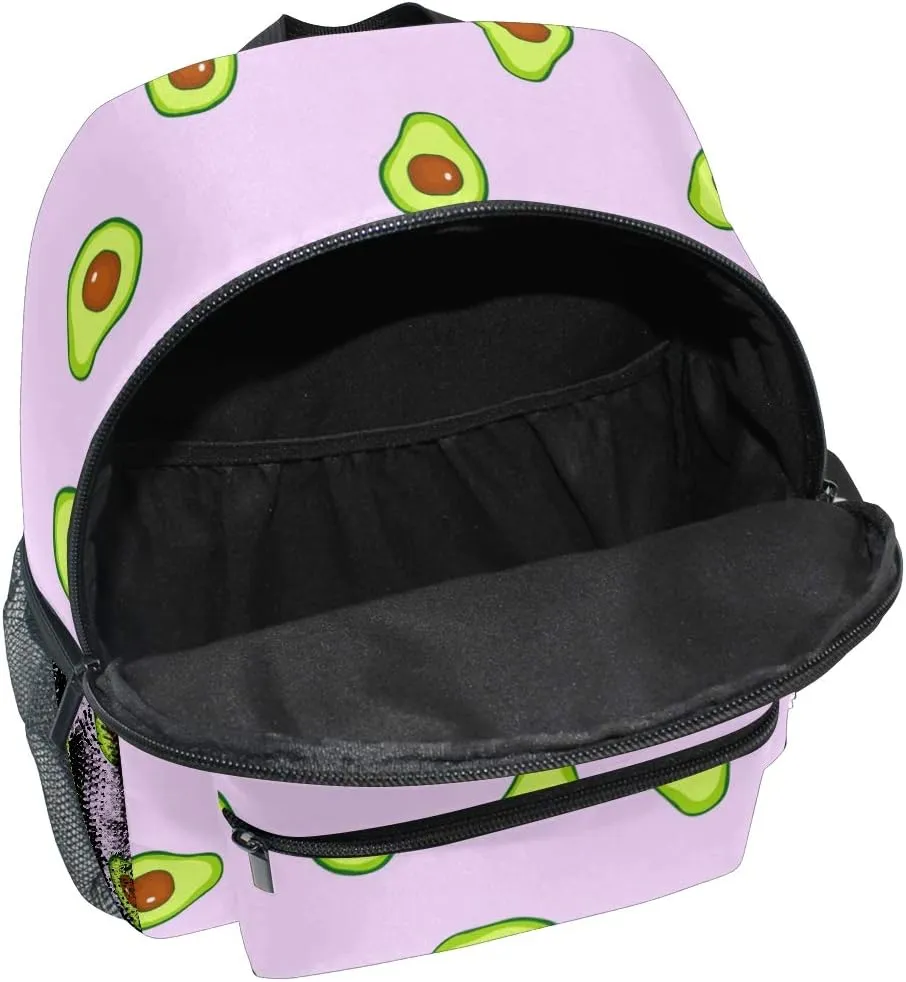 Tarity Avocados Toddler Backpack Kids Backpack Cute Preschool Nursery Kindergarten Children School Bag Travel Bag Bookbags Daypack