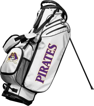 Team Golf NCAA East Carolina Birdie Stand Golf Bag, Lightweight, 14-Way Club Divider, Spring Action Stand, Insulated Cooler Pocket, Velcro Glove and Umbrella Holder & Padded Handles