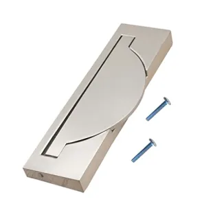 Tiny Store Gold Wire Drawing Cabinet Door Drawer Invisible Pull Handles Pitch Hole 96mm