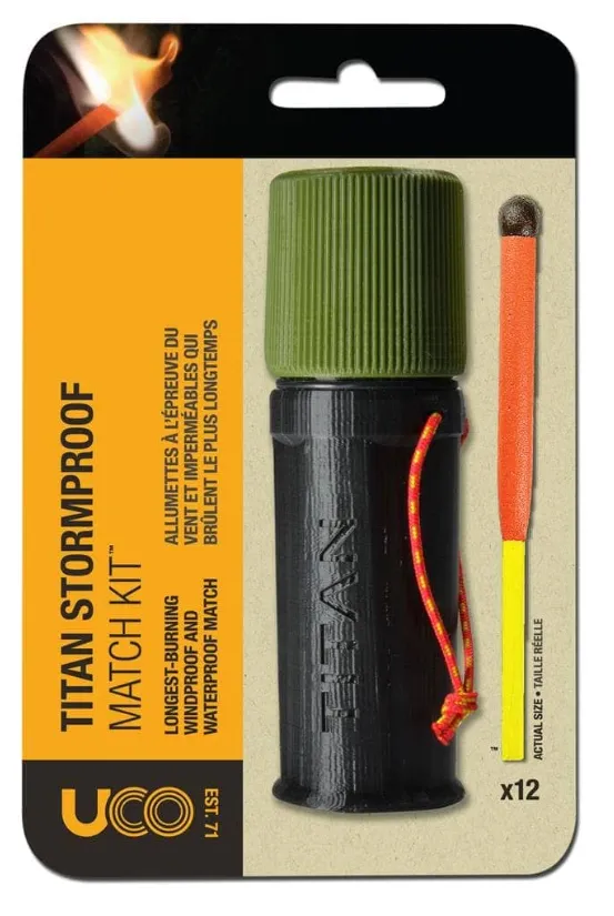 Titan Stormproof Match Kit