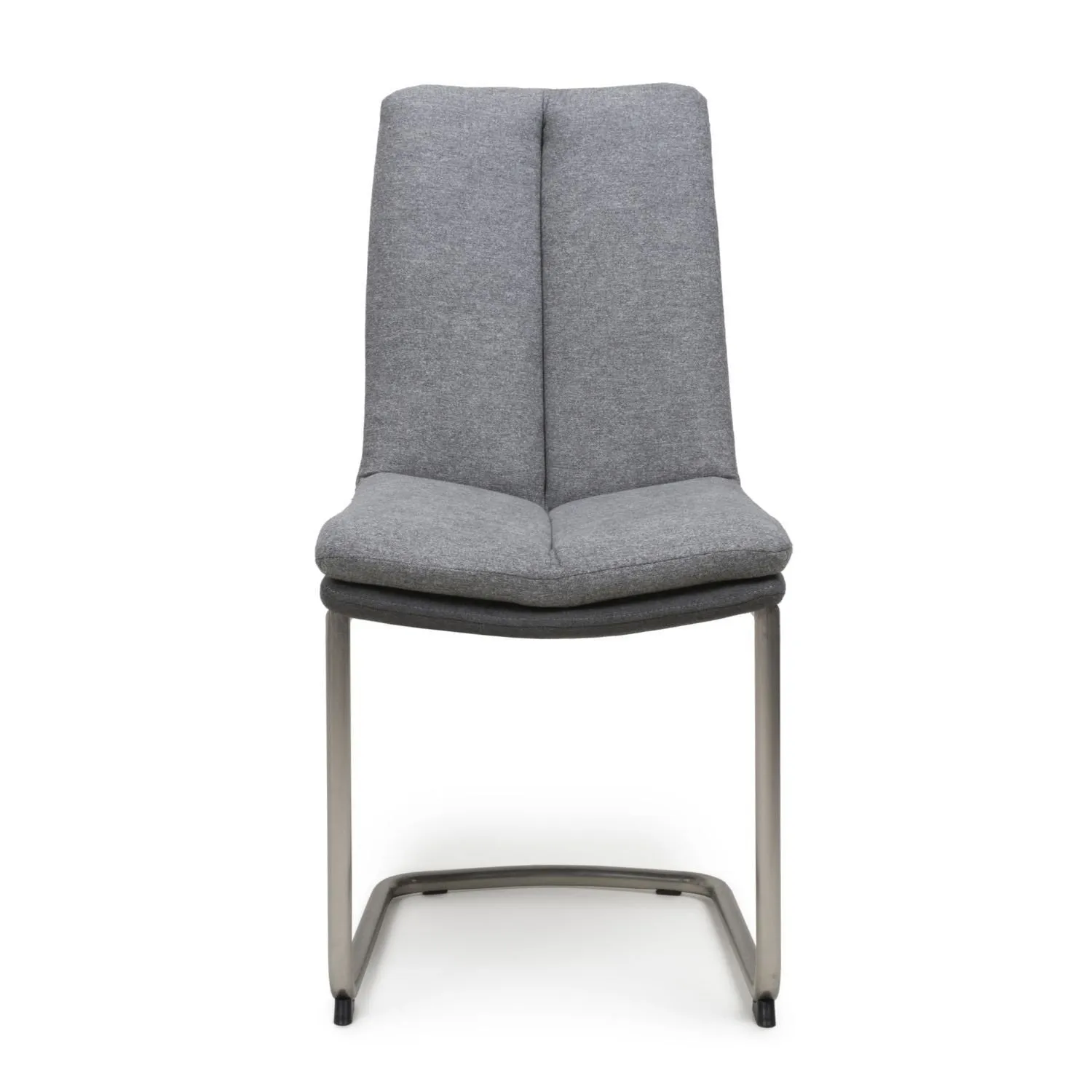 Triton Linen Light Grey Dining Chair Set of 2