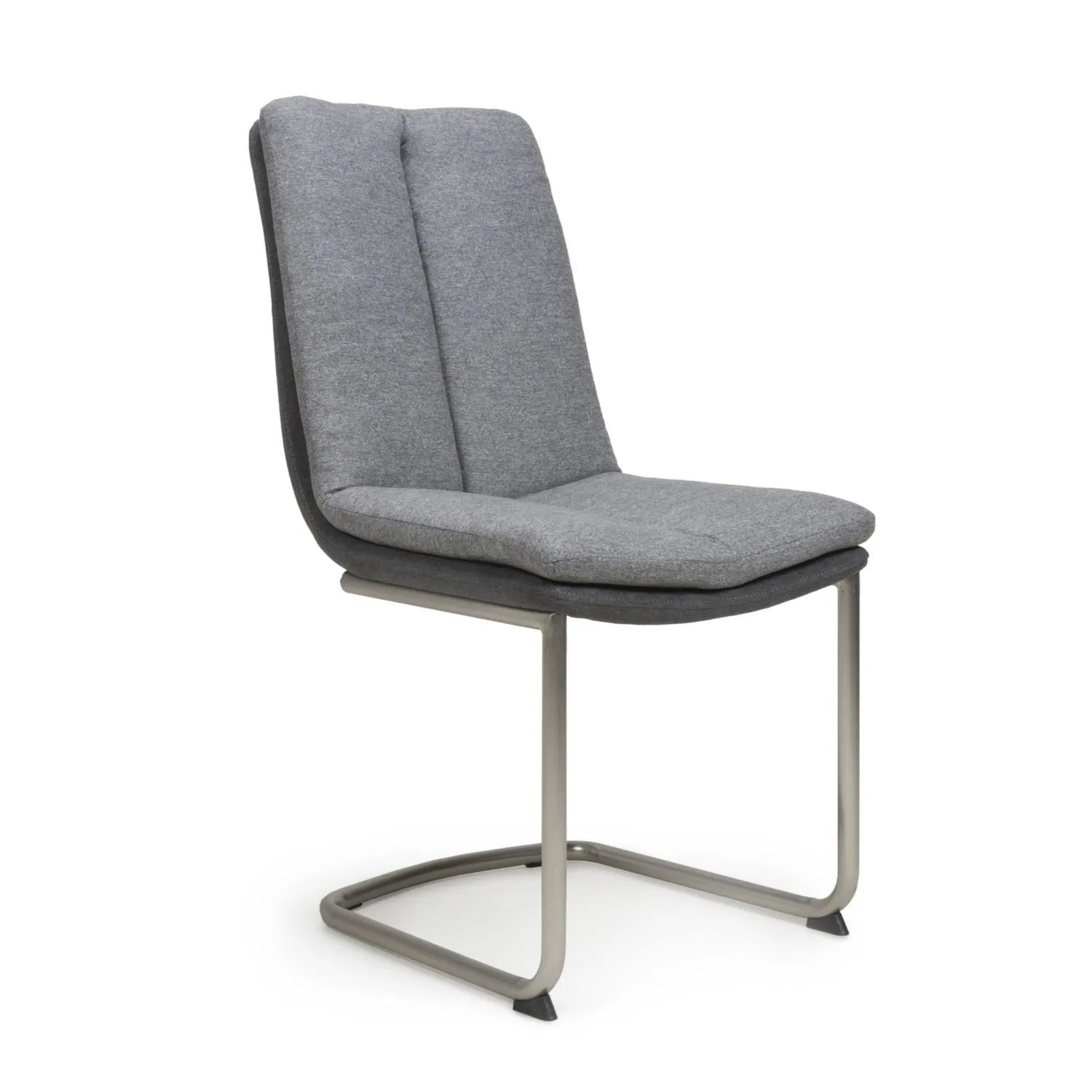 Triton Linen Light Grey Dining Chair Set of 2