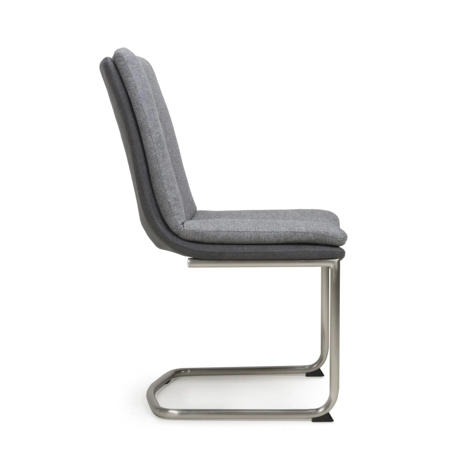 Triton Linen Light Grey Dining Chair Set of 2