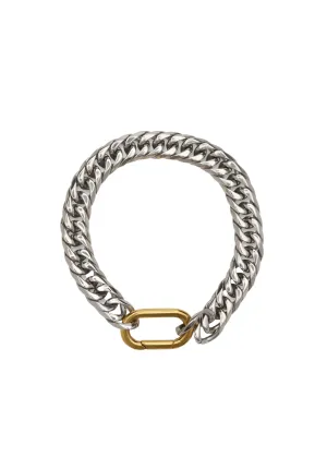 Two Toned Carabiner Bracelet