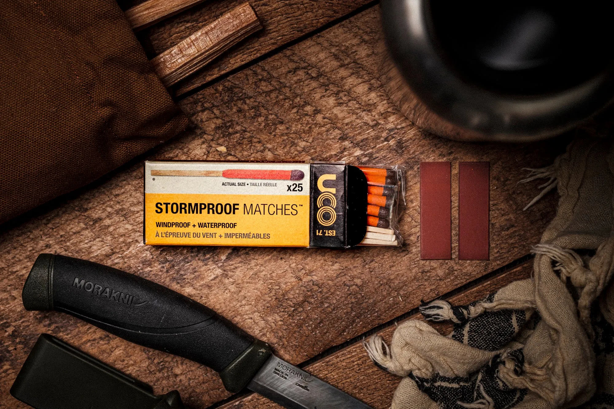 UCO Windproof Stormproof Matches: Reliable Fire Starting for Extreme Conditions