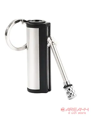 Unique Stainless Steel Metal Flint Match Emergency Survival Fire Starter Lighter Matchbox