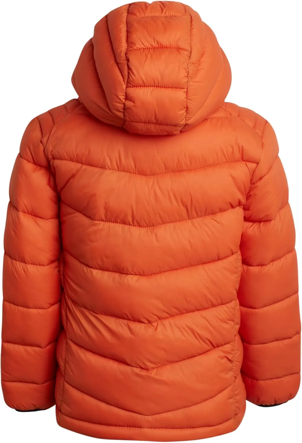 URBAN REPUBLIC Boys’ Foldable Hooded Jacket – Insulated Weather Resistant Bubble Puffer Windbreaker Coat for Boys Sizes 4-20